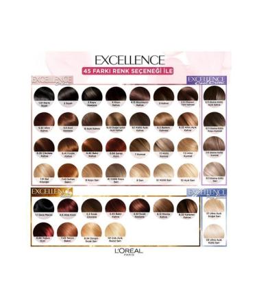 L'Oreal Paris Excellence Cool Creme Hair Dye 7.11 Extra Ash Blonde 2-Piece Set - Buy Online on GoSupps.com