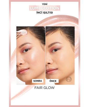 L'Oreal Paris Glotion All-in-one Natural Glow 901 - Fair Glow 40 ml Highlighter Liquid Illuminator - Buy Online on GoSupps.com