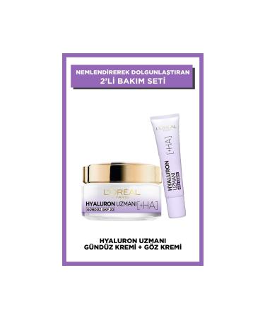 L'Oreal Paris Loreal Paris Hyaluron Expert Day Cream & Eye Cream Set