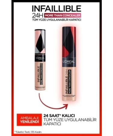 L'Oreal Paris Loreal Paris Infaillible All-Around Concealer 327 Cashmere - Buy Online on GoSupps.com