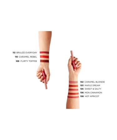 L'Oreal Paris L'or al Paris Infaillible Matte Lip Crayon Pencil Matte Lipstick - 108 Hot Apricot - Buy Online on GoSupps.com