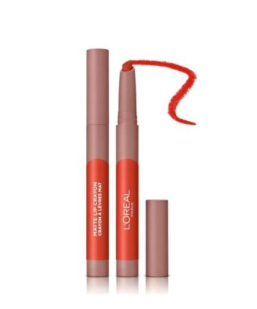 L'Oreal Paris L'or al Paris Infaillible Matte Lip Crayon Pencil Matte Lipstick - 110 Caramel Rebel