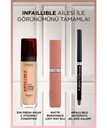 L'Oreal Paris Infaillible Matte Resistance Liquid Matte Lipstick - 625 Summer Flying - Buy Online on GoSupps.com