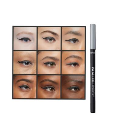 L'Oreal Paris Infallible Gel Crayon Waterproof Grey Eye Pencil -002 GREY FEVER - Buy Online on GoSupps.com