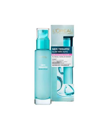 L'Oreal Paris Moisture Therapy Aloe Vera Juice Moisturizing Cream for Dry and Sensitive Skin Set of 2