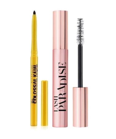 L'Oreal Paris Loreal Paris Paradise Eye Pencil 101 Midnight Black and ROSIE