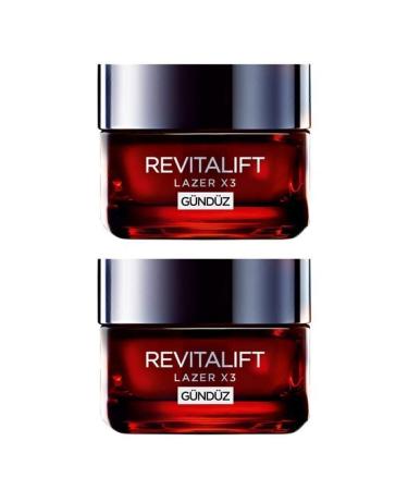 L'Oreal Paris Revitalift Laser X3 Family Night Cream 50 Ml + 50 Ml 2 Pieces