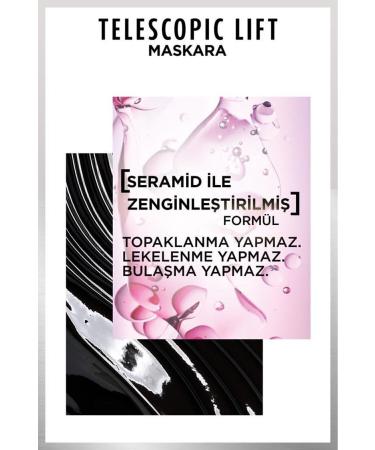 L'Oreal Paris Telescopic Lift Mascara & Paradise Le Khol Mini Eyeliner Makeup Set