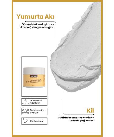 Luis Bien Egg White - Egg White Pore Tightening Mask | 125 G | Revitalizing Effect - Buy Online on GoSupps.com