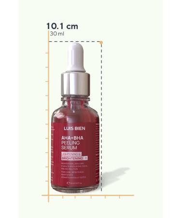 Luis Bien HA+BHA Skin Tone Equalizing Red Peeling Serum 30 ml (Aha 10% + Bha 2%) - Buy Online on GoSupps.com