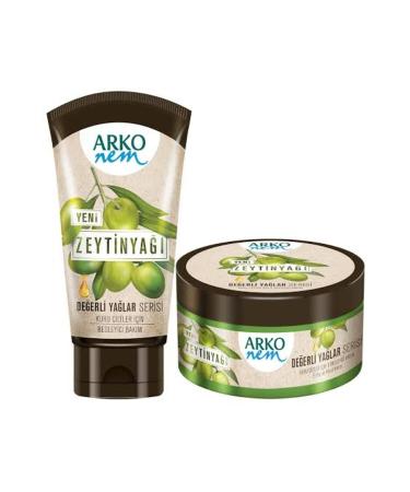 Arko Nem Precious Oils Olive Oil Hand and Body Cream 250 Ml + 60 M