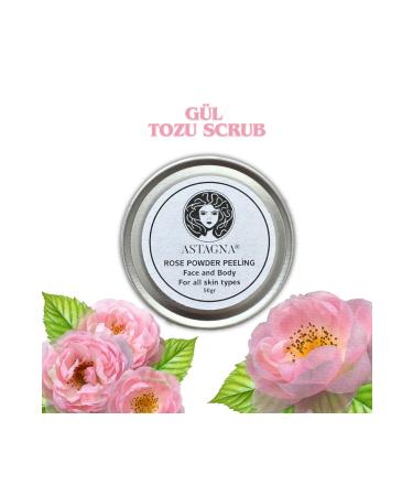 Astagna Rose Powder Scrub