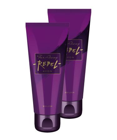 Avon Far Away Rebel Body Lotion 125 Ml. Set of Two