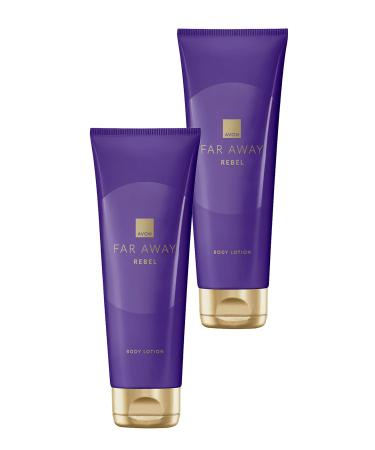 Avon Far Away Rebel Body Lotion 125 Ml. Set of Two - Buy Online on GoSupps.com