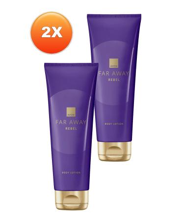 Avon Far Away Rebel Body Lotion 125 Ml. Set of Two - Buy Online on GoSupps.com