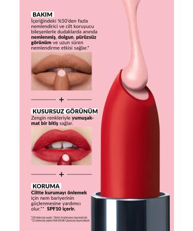 Avon Hydramatic Matte Lipstick Peony - Buy Online on GoSupps.com