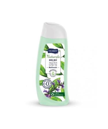 Hobby Shower Gel Naturals Refresh Sage Extract Tea Tree Oil 500 ml
