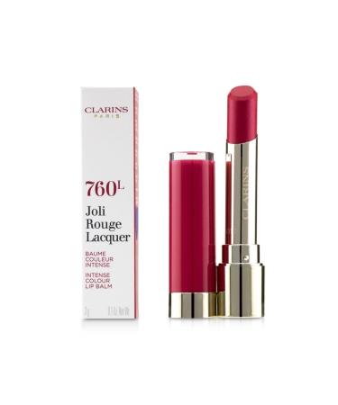 Clarins Joli Rouge Lacquer 760 Pink Cranberry Lipstick
