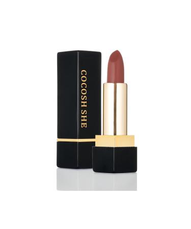 Cocosh She Silk Velvet Lipstick 01 Rust Moisturizing Effect Intense Pigmentation Velvety Lips - Buy Online on GoSupps.com