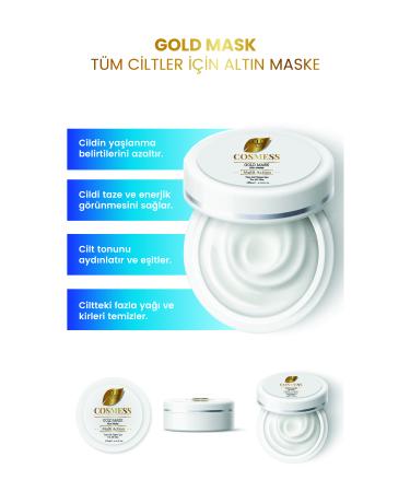 Cosmess Gold Mask for All Skin Types 150 ml - Goldmask
