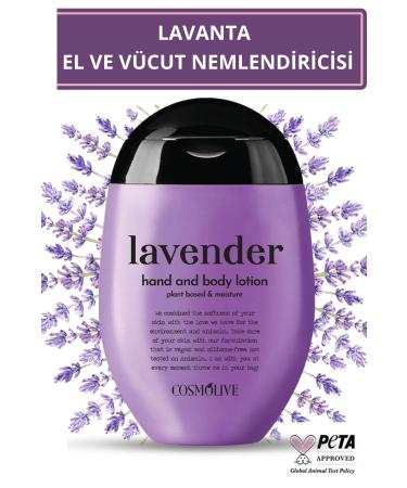 Cosmolive Lavender Moisturizing Hand and Body Lotion Cream 100 ml