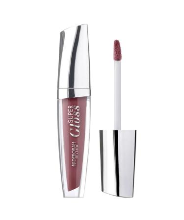 Deborah Super Gloss Moisturizing Plumping Lip Gloss No: 09 Brown Rose 4.5gr