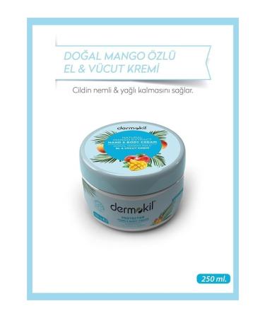 Dermokil Mango Essence Hand and Body Cream 250 ml - Buy Online on GoSupps.com
