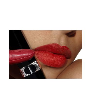 Dior Rouge Dior - 16 Hour Effective Permanence Satin & Matte & Metallic & Velvet Finish Lipstick with Pomegranate Flower Extract - Buy Online on GoSupps.com