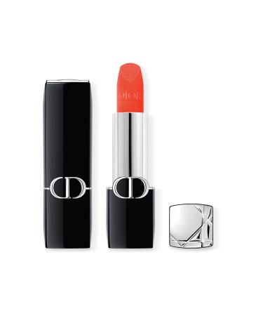 Dior Rouge Dior-24 Hour Effective Long Lasting Moisturizing Velvet & Matte & Satin Finish Plumping Lipstick
