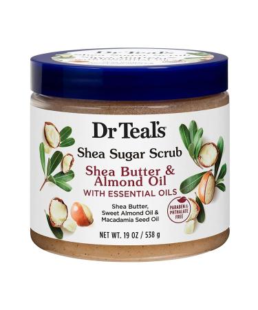 Dr Teals Dr.teal's Shea Sugar Scrub Shea Butter & Almond Oil Body Sugar Peeling 538gr