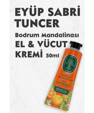 Ey p Sabri Tuncer Hand and Body Cream Bodrum Tangerine 50 ml