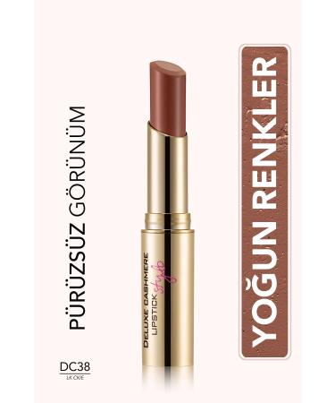 Flormar Lipstick - Deluxe Cashmere Lipstick Stylo 8690604564385