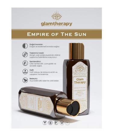 glam therapy Velvet Touch Cacao Seed Oil Infused Bronzing & Massage Oil 100 ml Cocoa Seed & Carrot Oil - Buy Online on GoSupps.com
