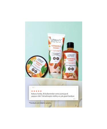 Urban Care Turmeric Honey Skin Tone Equalizing and Brightening Body Peeling 200 Ml - Buy Online on GoSupps.com