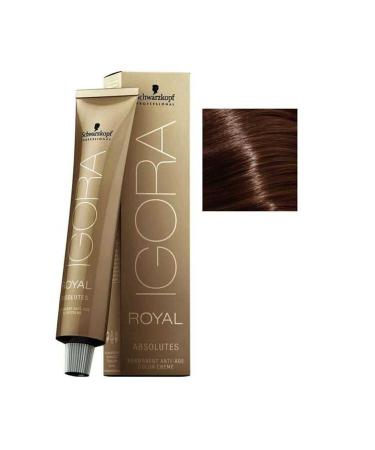 Igora Hair Dye -Royal Absolutes 6-60 Dark Blonde Chocolate Natural 4045787163254