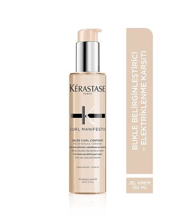 Kerastase --Curl Manifesto Gel e Curl Contour -Gel Cream for Very Curly and Fine Curly Hair 150 ml..CYT54