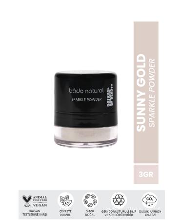 Bade Natural Sparkle Powder sunny Gold Powder Shiny Illuminator 0 Natural
