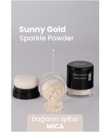 Bade Natural Sparkle Powder sunny Gold Powder Shiny Illuminator 0 Natural - Buy Online on GoSupps.com
