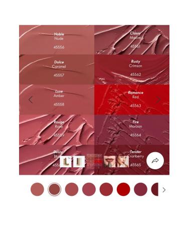 Oriflame Giordani Gold Eternal Glow Lipstick SPF 25 Rusty Crimson - Buy Online on GoSupps.com