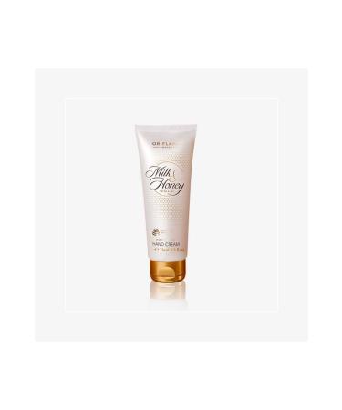 Oriflame Milk & Honey Gold Smoothing Hand Cleanser + hand cream 75 ml SET OF 2 - Buy Online on GoSupps.com