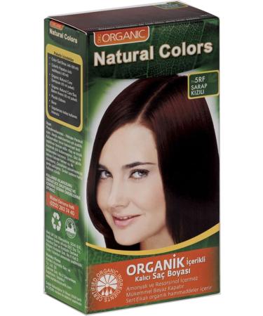 Natural Colors 5rf Wine Red Organic Hair Dye