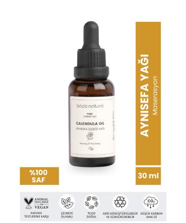 Bade Natural Calendula Oil 0 Pure 30 ml