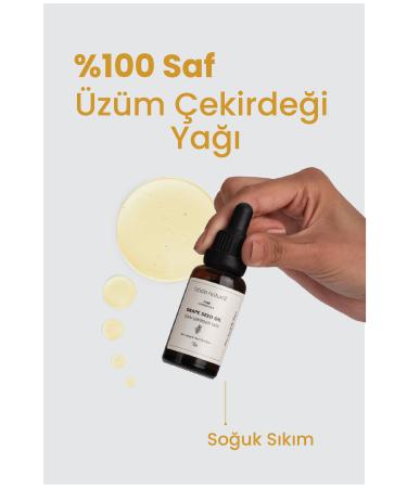 Bade Natural Grape Seed Oil Cold Pressed 0 Pure 30 ml - Buy Online on GoSupps.com