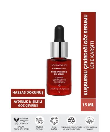 Bade Natural Rosehip Brightening and Anti-Spot Eye Serum 15 Ml