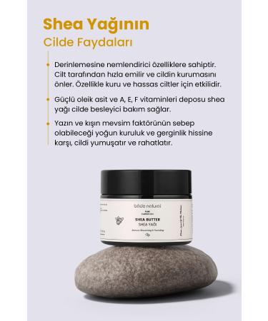 Bade Natural Shea Butter Cold Pressed 0 Pure 50 ml - Buy Online on GoSupps.com