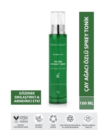 Bade Natural Tea Tree Anti-Acne and Pore Tightening Purifying Tonic 100 ml