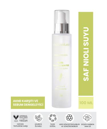 Bade Natural Nioli Water Sebum Balancing Anti-Acne Tonic 0 Natural and Pure 100 ml
