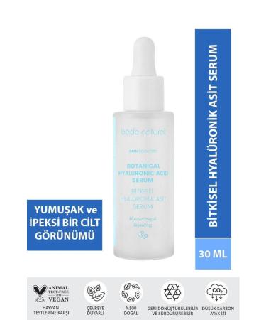 Bade Natural Herbal Hyaluronic Acid Face Serum Moisturizing and Revitalizing 30 ml