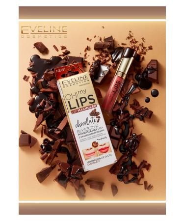Eveline Cosmetics Oh! My Lips! Chocolate Lip Gloss - Buy Online on GoSupps.com