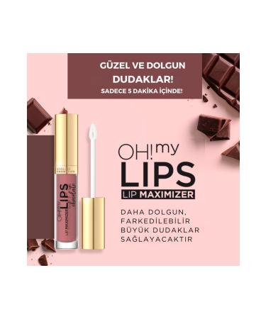 Eveline Cosmetics Oh! My Lips! Chocolate Lip Gloss - Buy Online on GoSupps.com